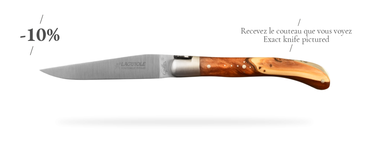 Laguiole Le Pocket Classic Range Hybrid Juniper