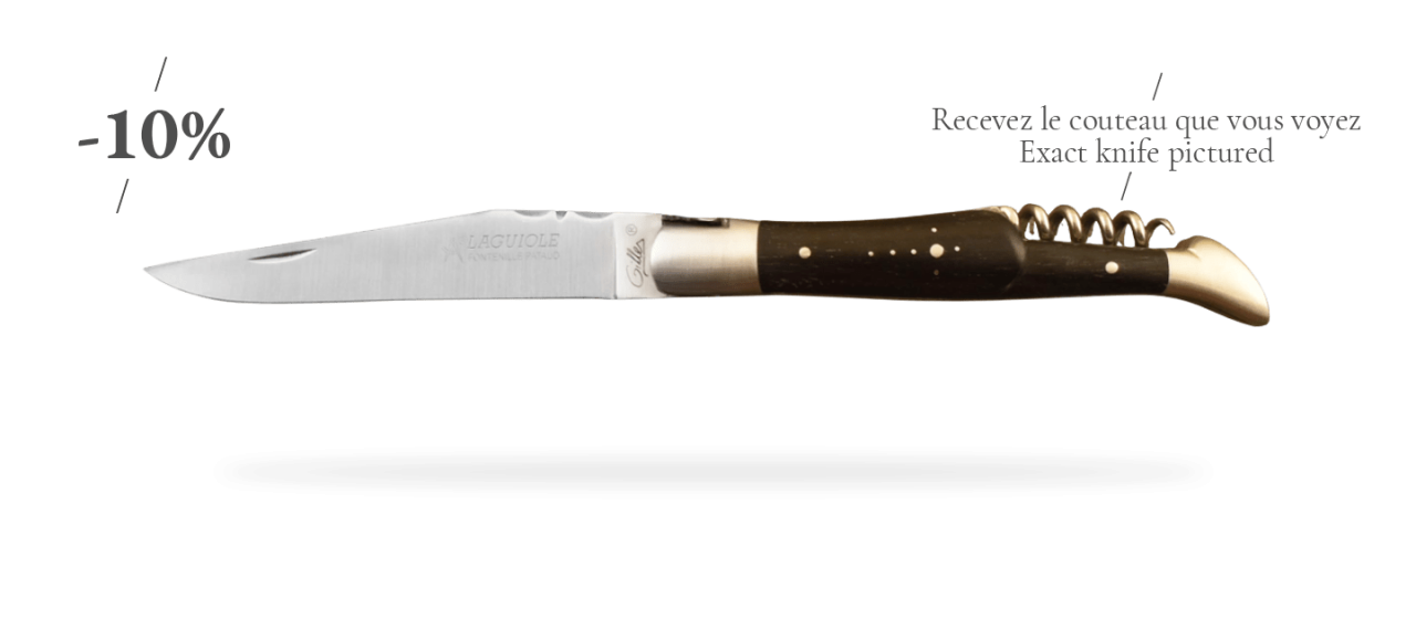 Laguiole Picnic Classic Range Real ebony