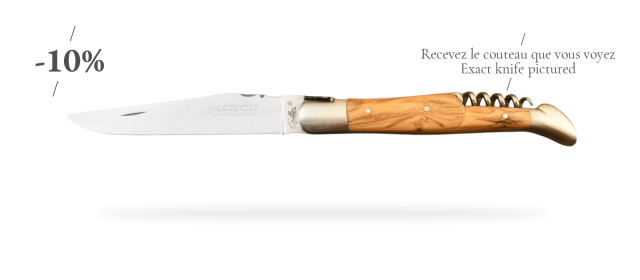 Laguiole Picnic Classic Range Olivewood