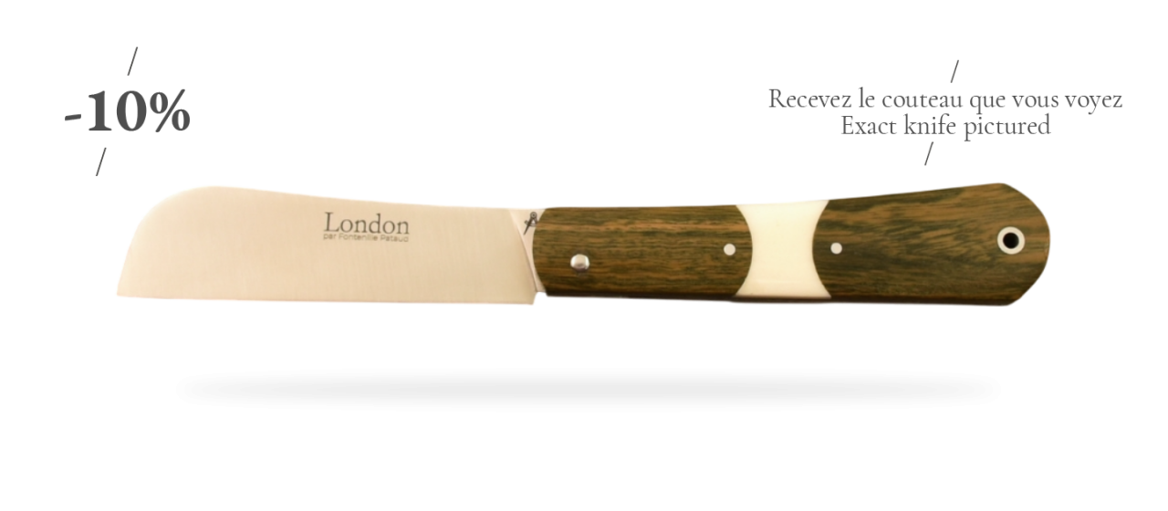 London 9 cm Guaiac wood