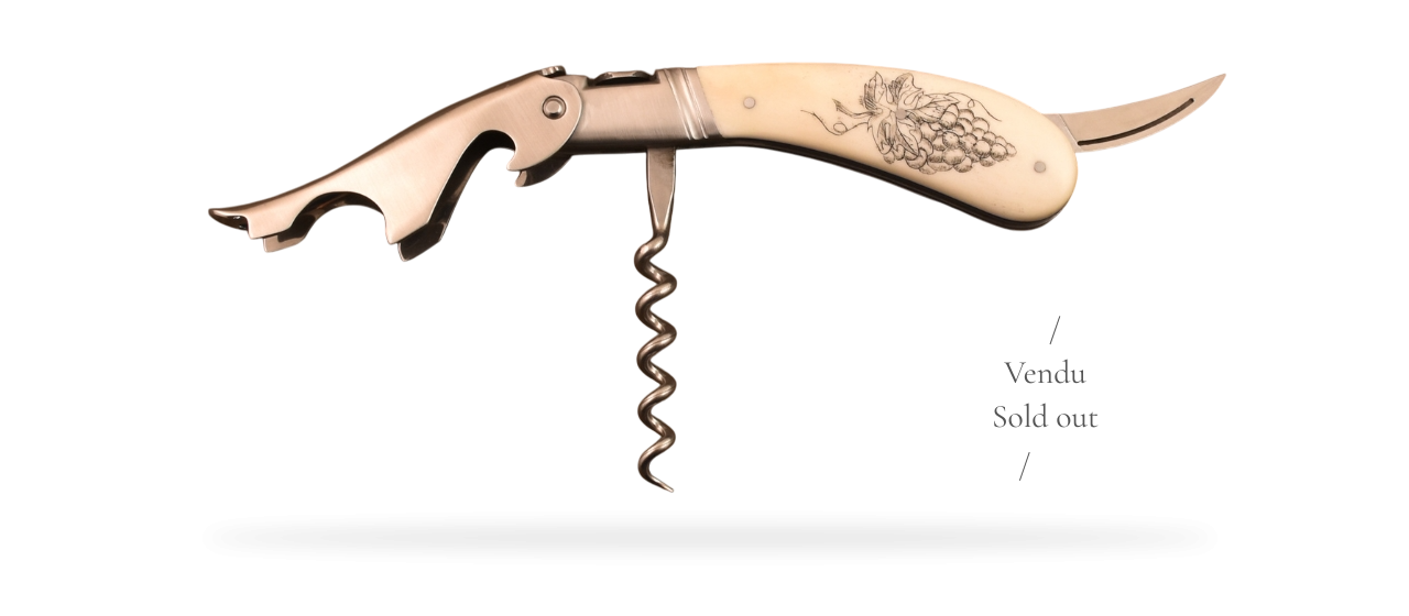 Laguiole Magnum Real bone Scrimshaw