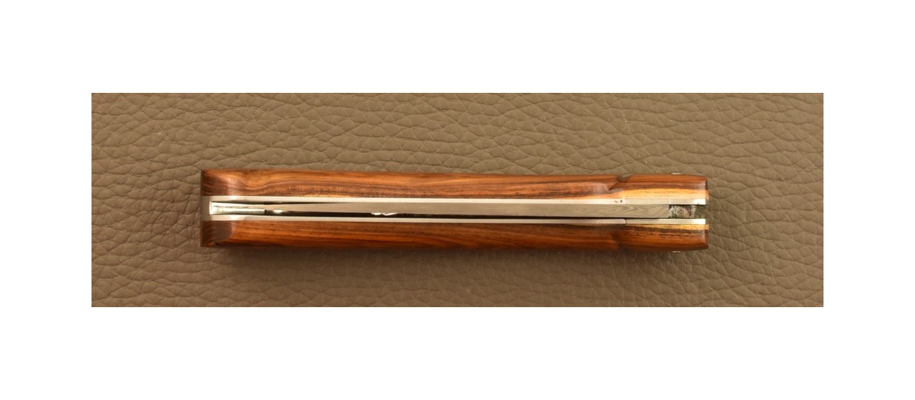 Corsican Vendetta Damascus Range Full handle Pistachio wood knife