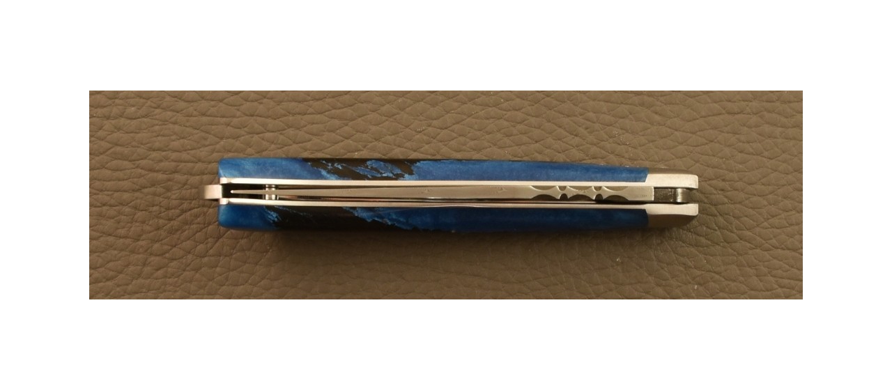 Le Saint-Bernard 11 cm Damascus Range Hybrid Ironwood knife