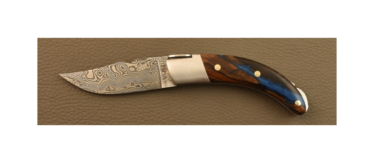 Corsican Rondinara Damascus Range Hybrid Ironwood knife