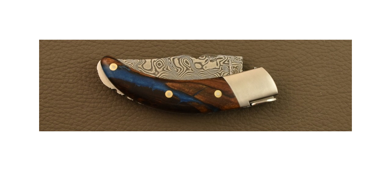 Corsican Rondinara Damascus Range Hybrid Ironwood knife