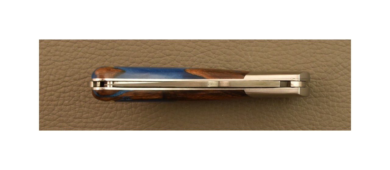 Couteau Le Rondinara Damas Hybride Bois de Fer