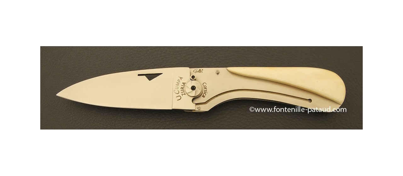 Corsican U Cumpa knife Classic range Real bone