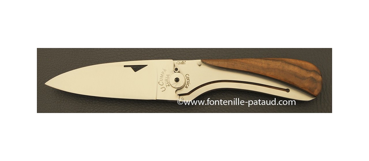 Corsican U Cumpa knife Classic range Walnut