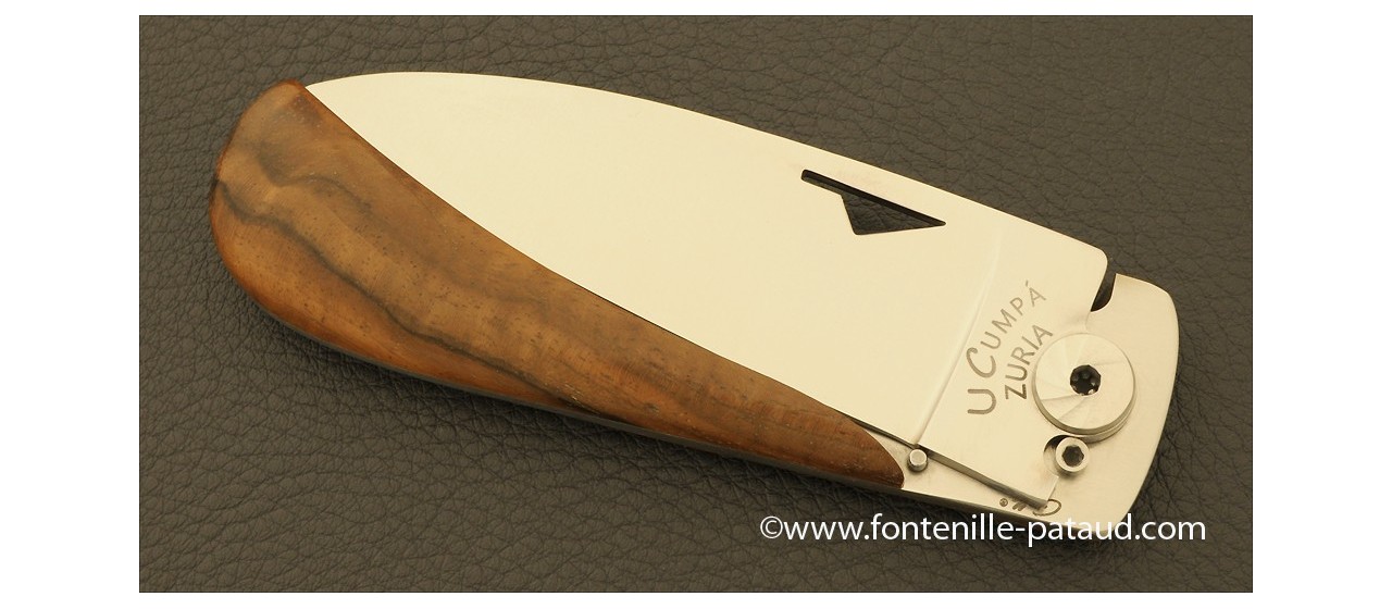 Corsican U Cumpa knife Classic range Walnut