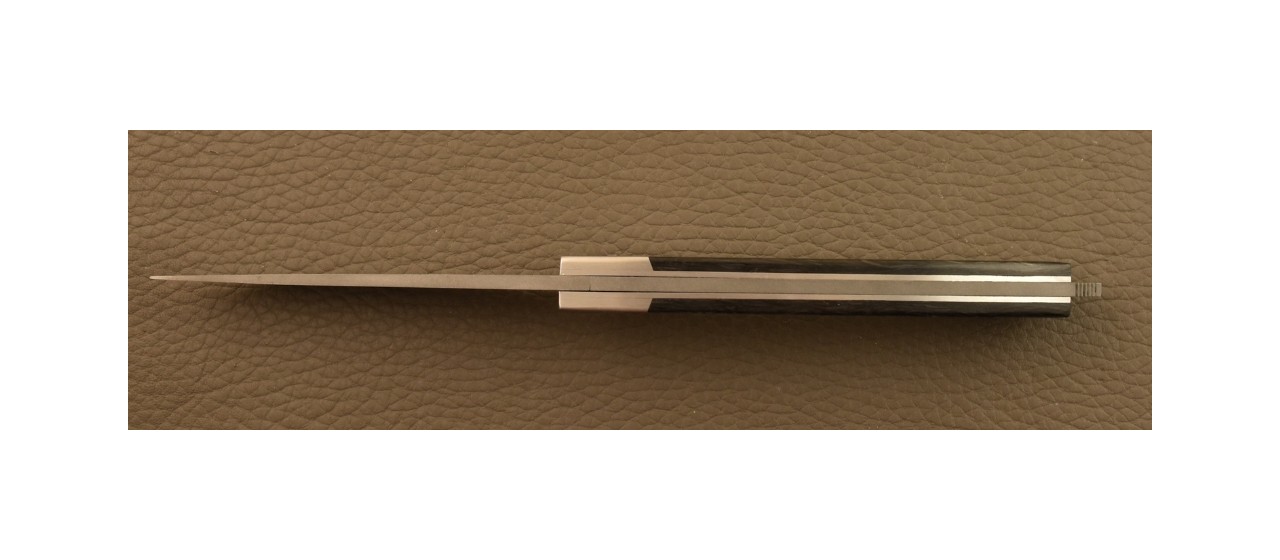 Couteau Le Thiers® Nature Fat Carbon Dark Matter