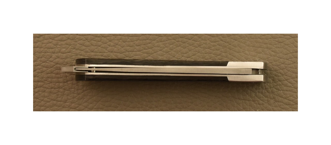 Couteau Le Thiers® Nature Fat Carbon Dark Matter