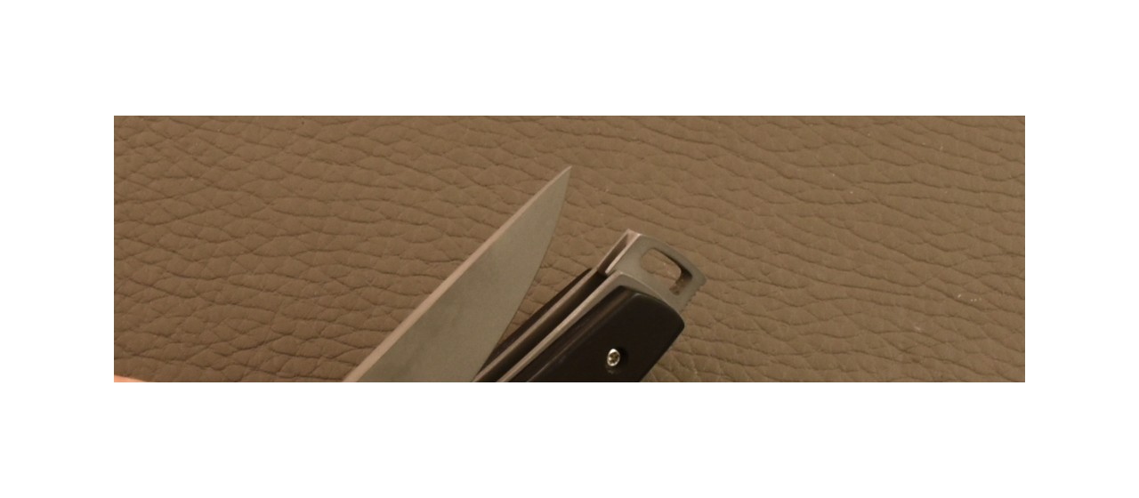 Le Thiers® Nature Full handle Ebony knife
