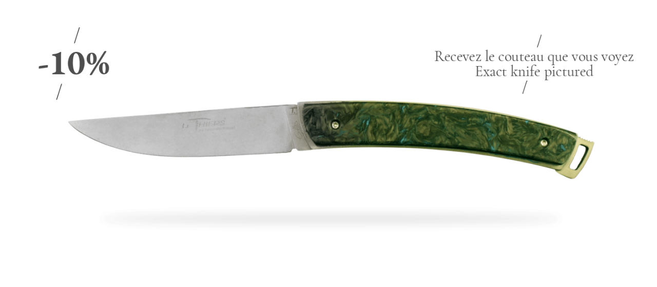 Le Thiers® Nature Plein Manche Fat Carbon Dark Matter Bleu