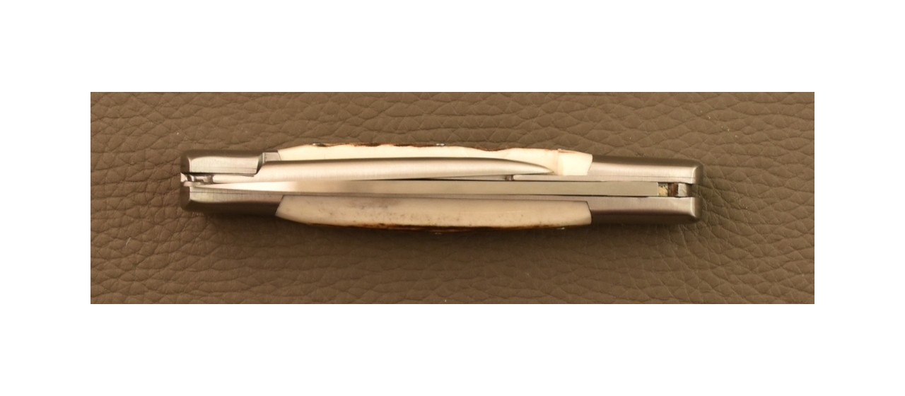 Issoire shepherd's knife & awl Real stag