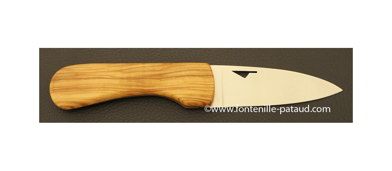 Corsican U Cumpa knife Classic range Olivewood