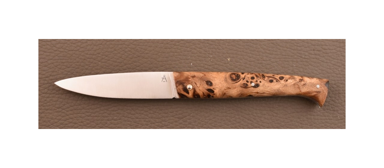 Lombard Stabilized poplar burl knife