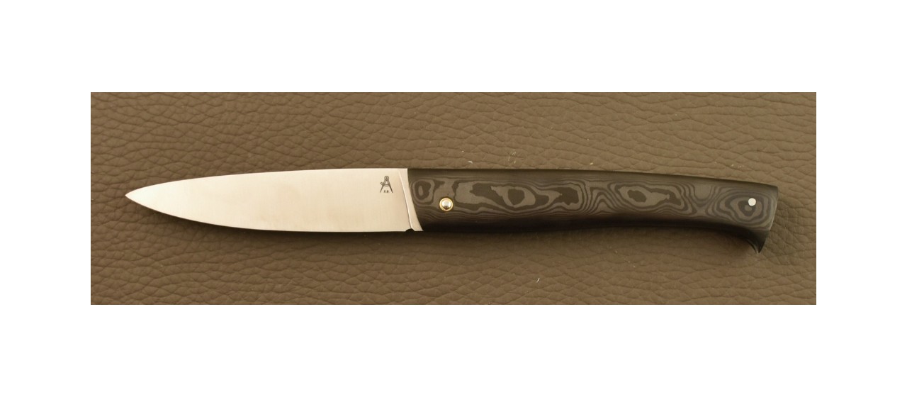 Lombard Fat Carbon Black Drop ultra-light knife