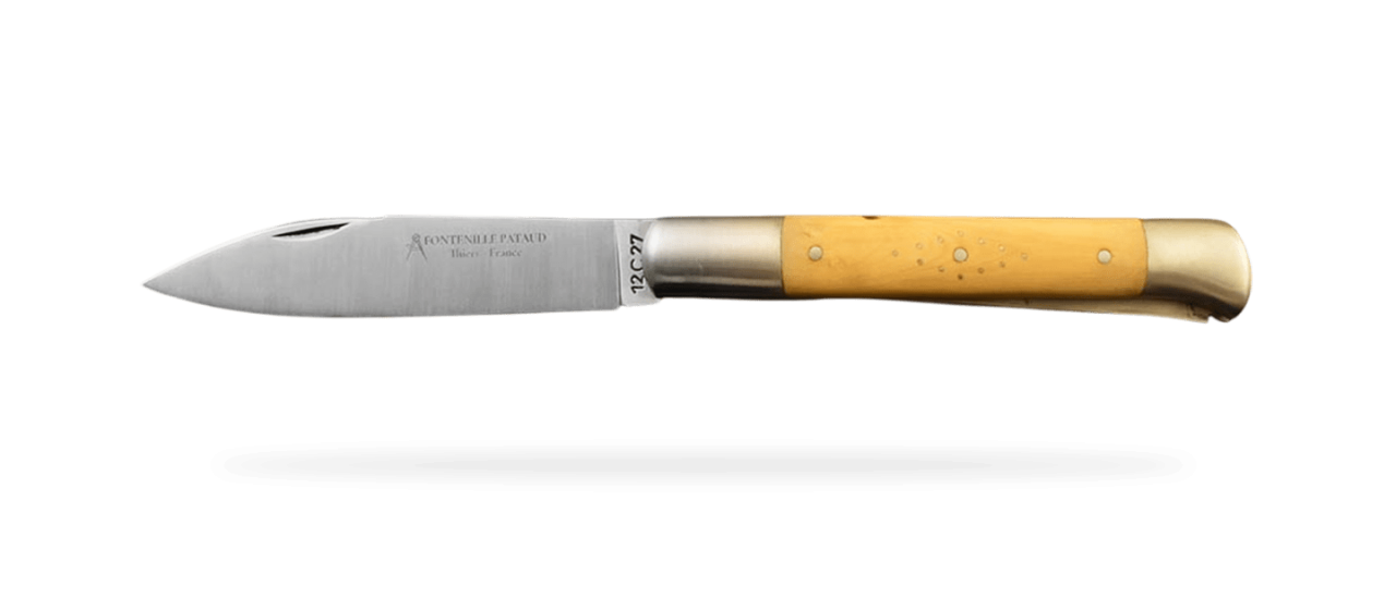 Issoire shepherd's knife & awl Boxwood