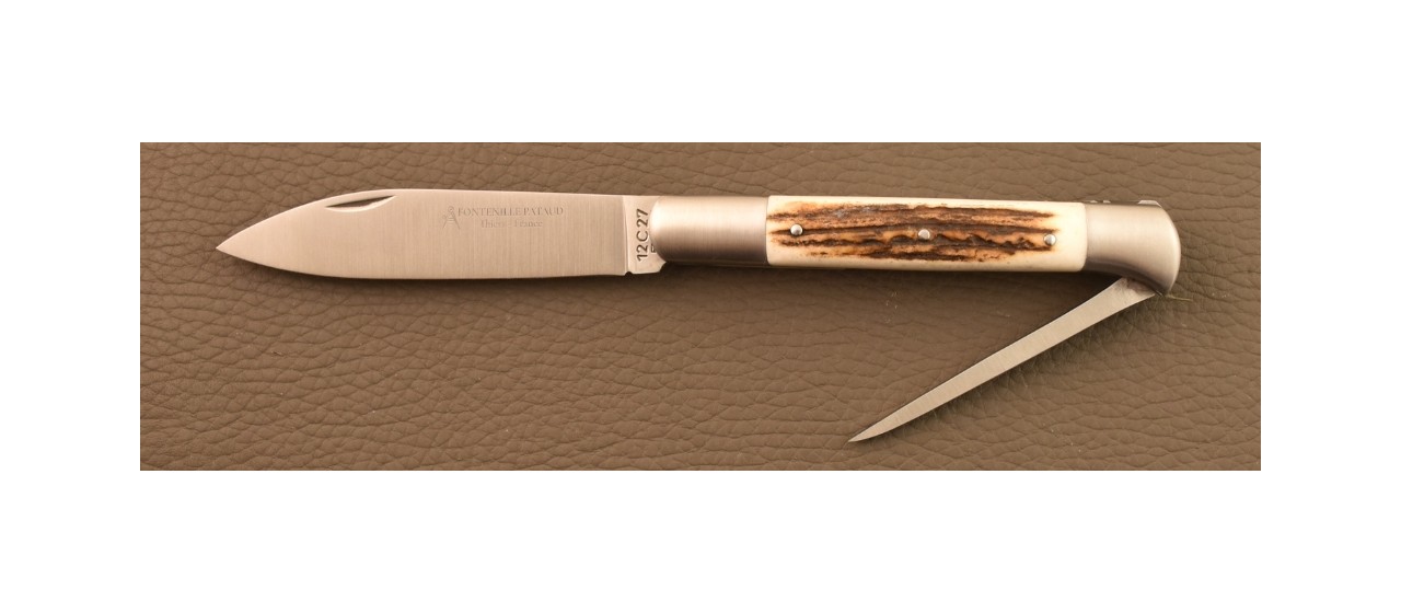 Couteau Issoire Classique Bois de Cerf