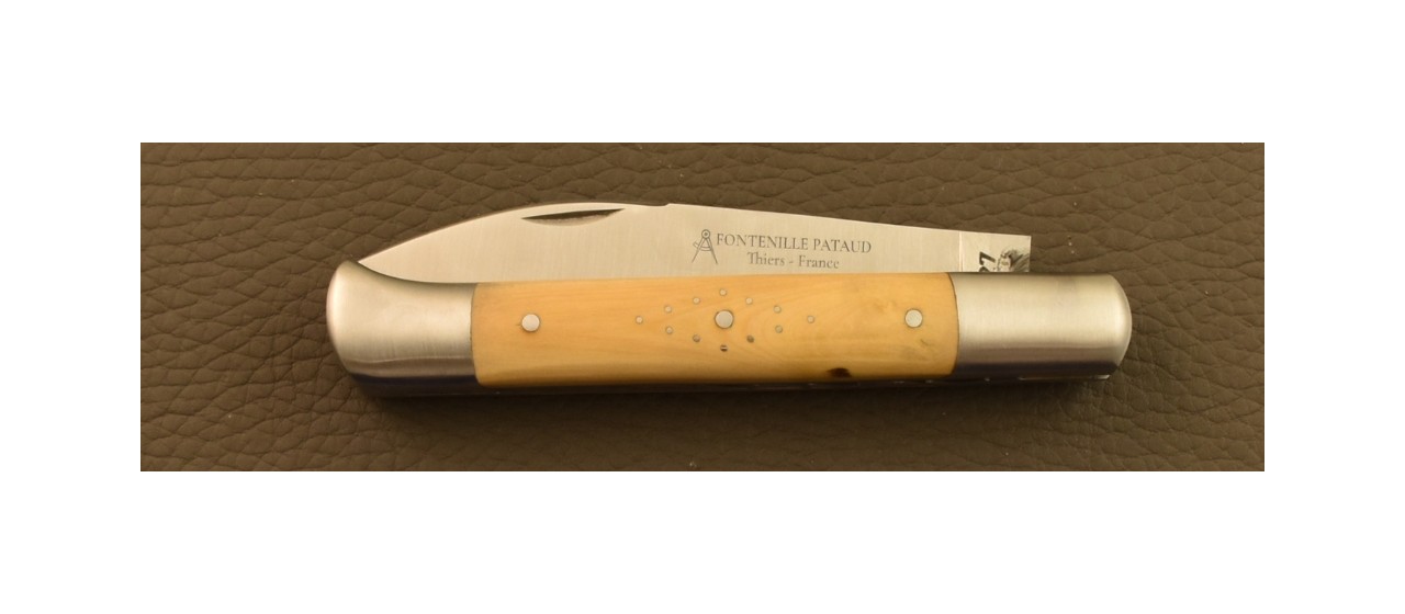 Issoire shepherd's knife & awl Boxwood