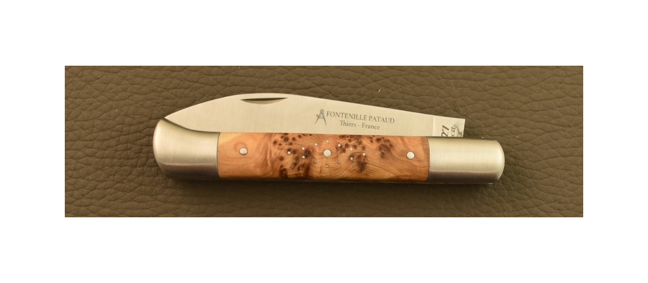 Issoire shepherd's knife & awl Juniper