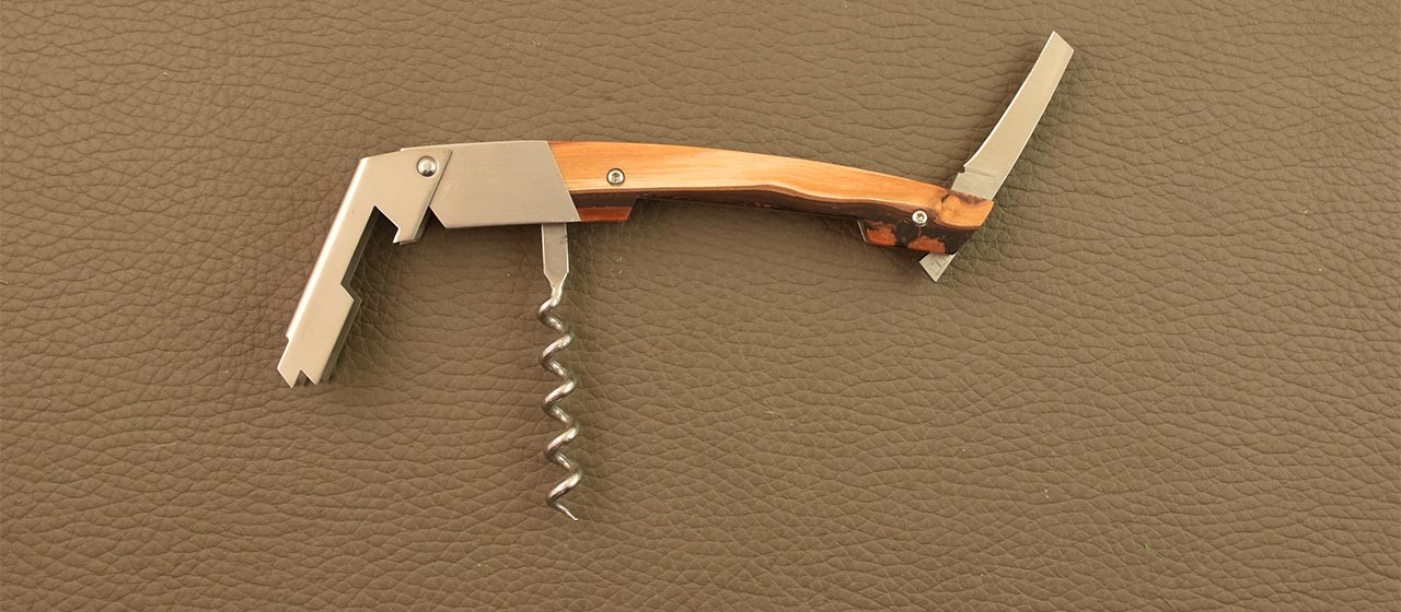 Le Thiers corkscrew Hybrid juniper by Fontenille Pataud, proudly made in France