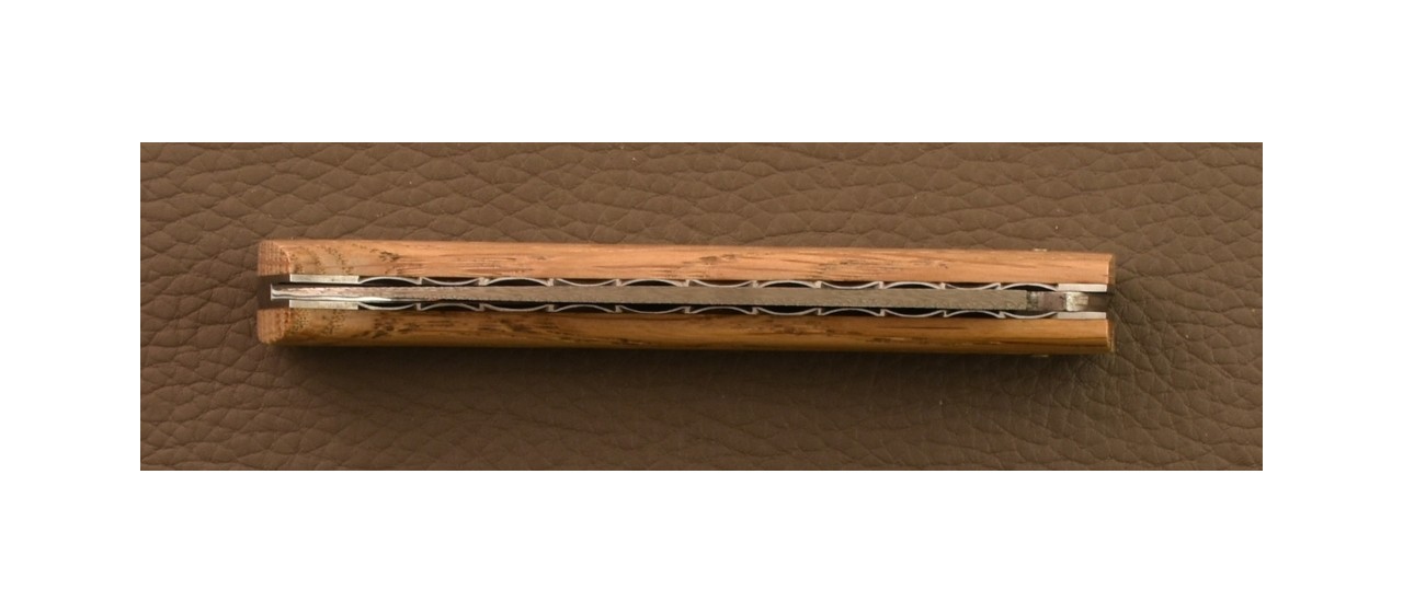 Lombard Damascus Oak "from the valley" knife