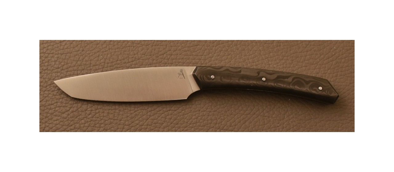 Couteau de cuisine Office Signature 1929 Fat Carbon Goutte Noire