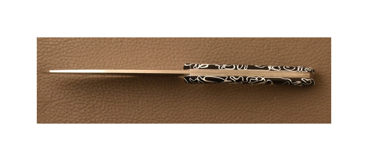 Couteau de cuisine Eminceur Signature 1929 Acrylique Black & White