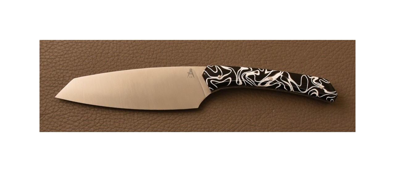 Chef's Knife Signature 1929 Black & White Acrylic