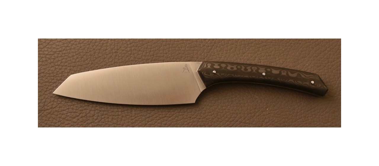 Chef's Knife Signature 1929 Fat Carbon Black Drop