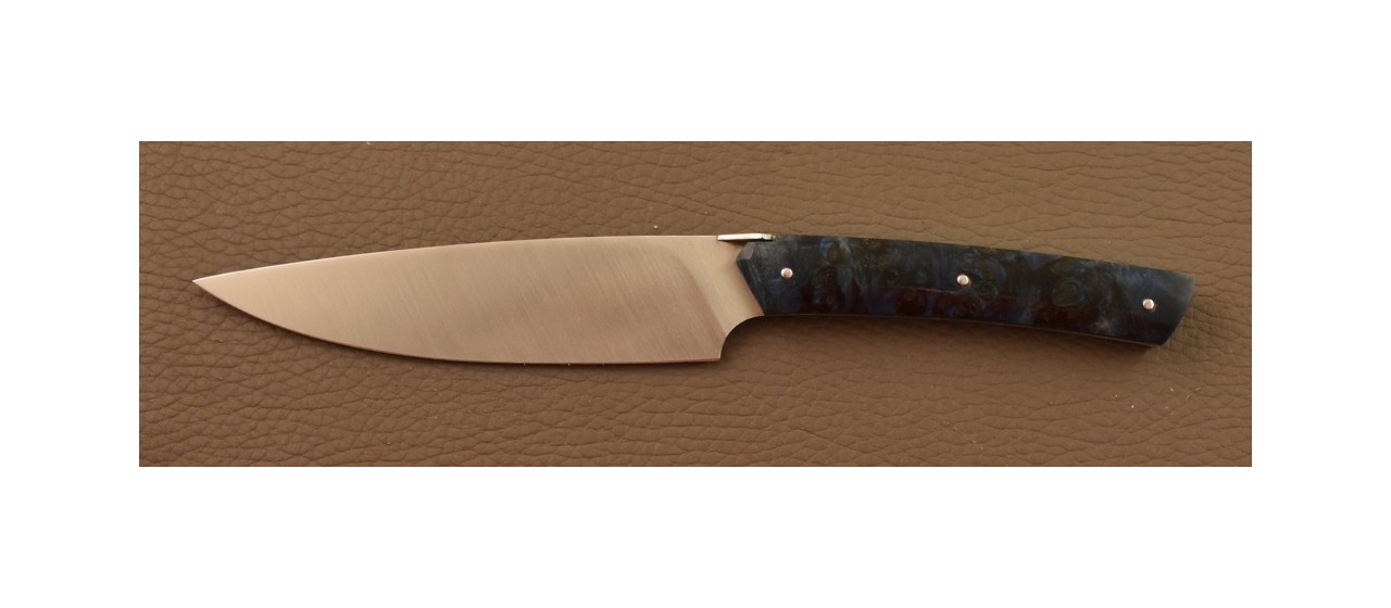 Chef's Knife Origine 1929 Stabilized Blue poplar burl
