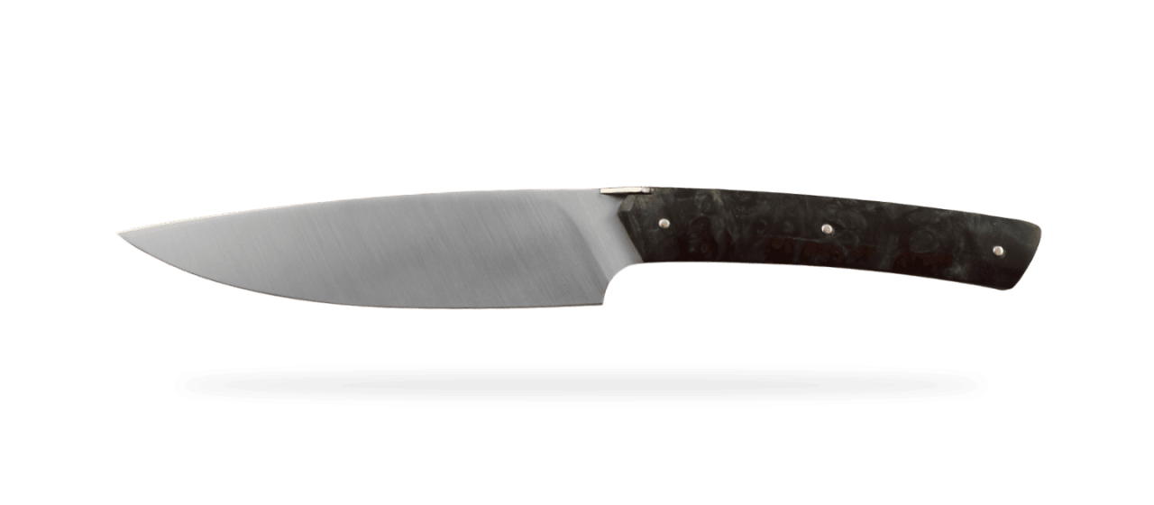 Chef's Knife Origine 1929 Stabilized Blue poplar burl