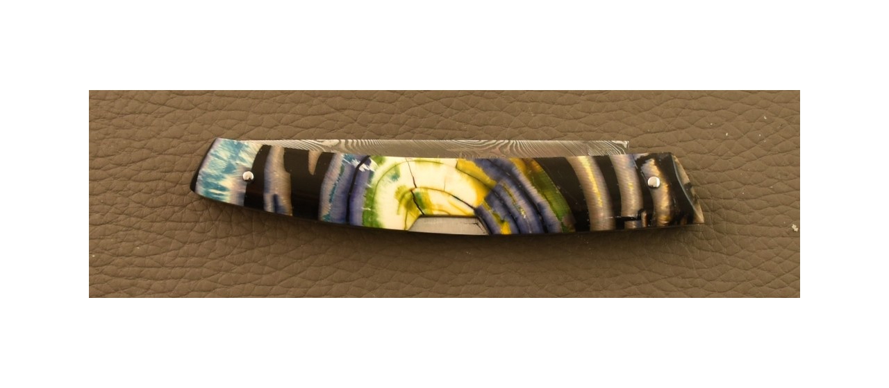 Le Thiers® Advance Knife Damascus Full Handle Mammoth slice