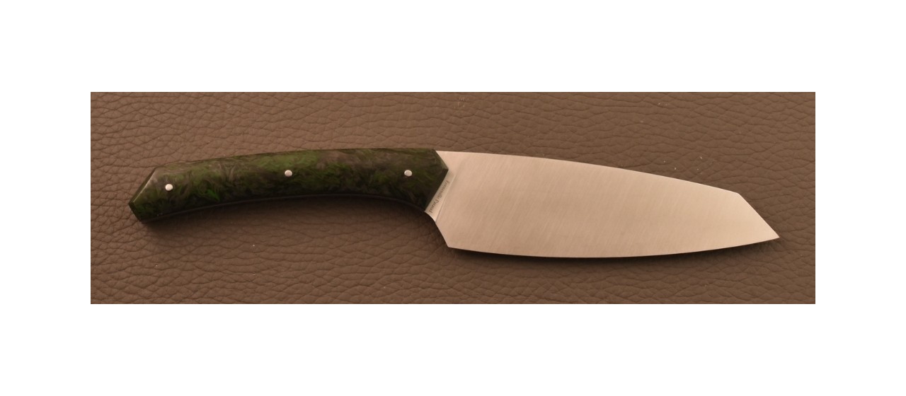 Chef's Knife Signature 1929 Fat Carbon Green Dark Matter