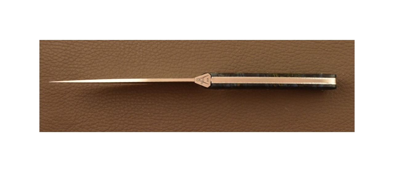 Chef's Knife Origine 1929 Stabilized Blue poplar burl