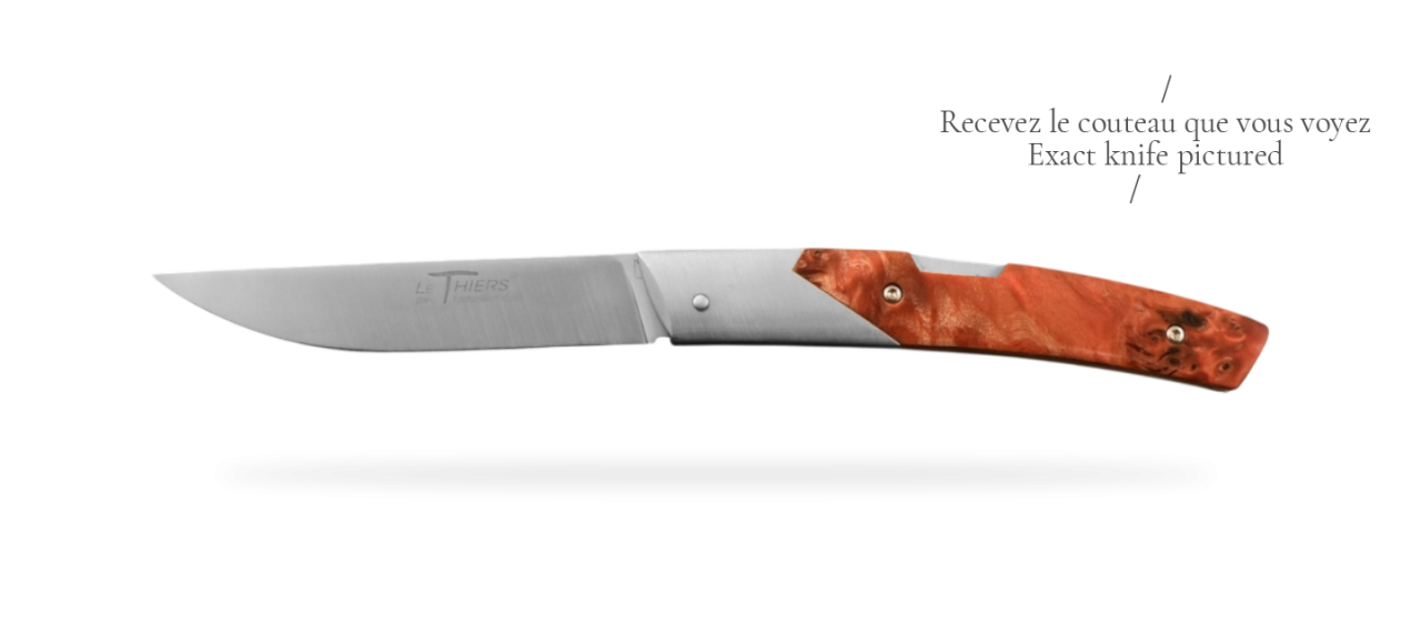 Le Thiers® Advance RWL34 Red Poplar burl