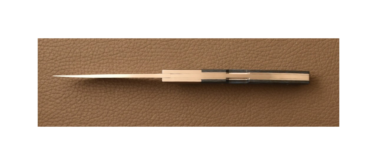 Le Thiers® Advance RWL34 Fat Carbon Artic Storm knife