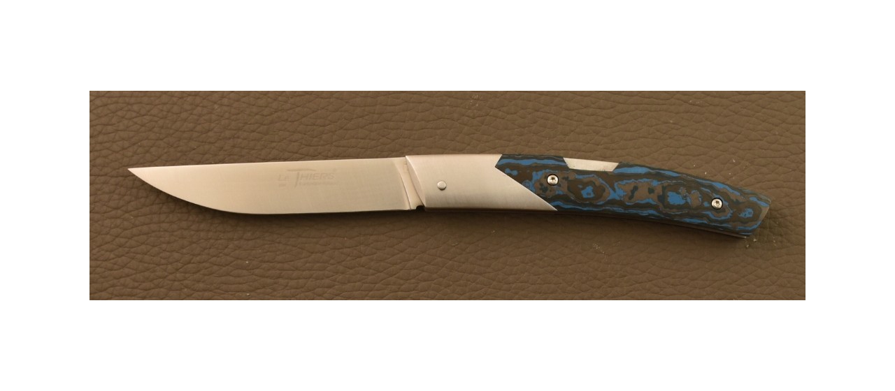 Le Thiers® Advance RWL34 Fat Carbon Artic Storm knife
