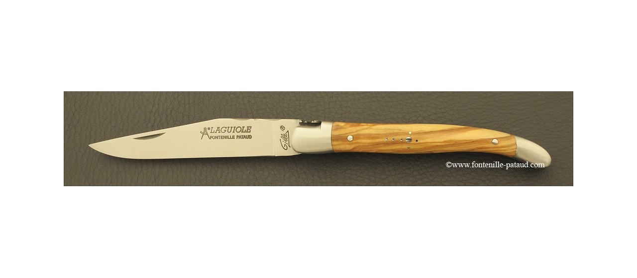 Couteau Laguiole Traditionnel 11 cm Classique Olivier