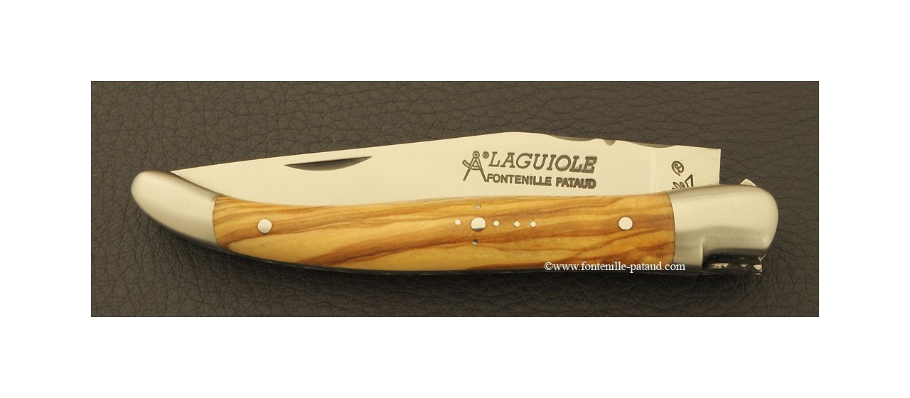 Laguiole Knife Traditional 11 cm Classic Range Olivewood