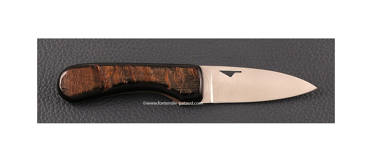 Corsican U Cumpa knife Classic range Bufflalo bark