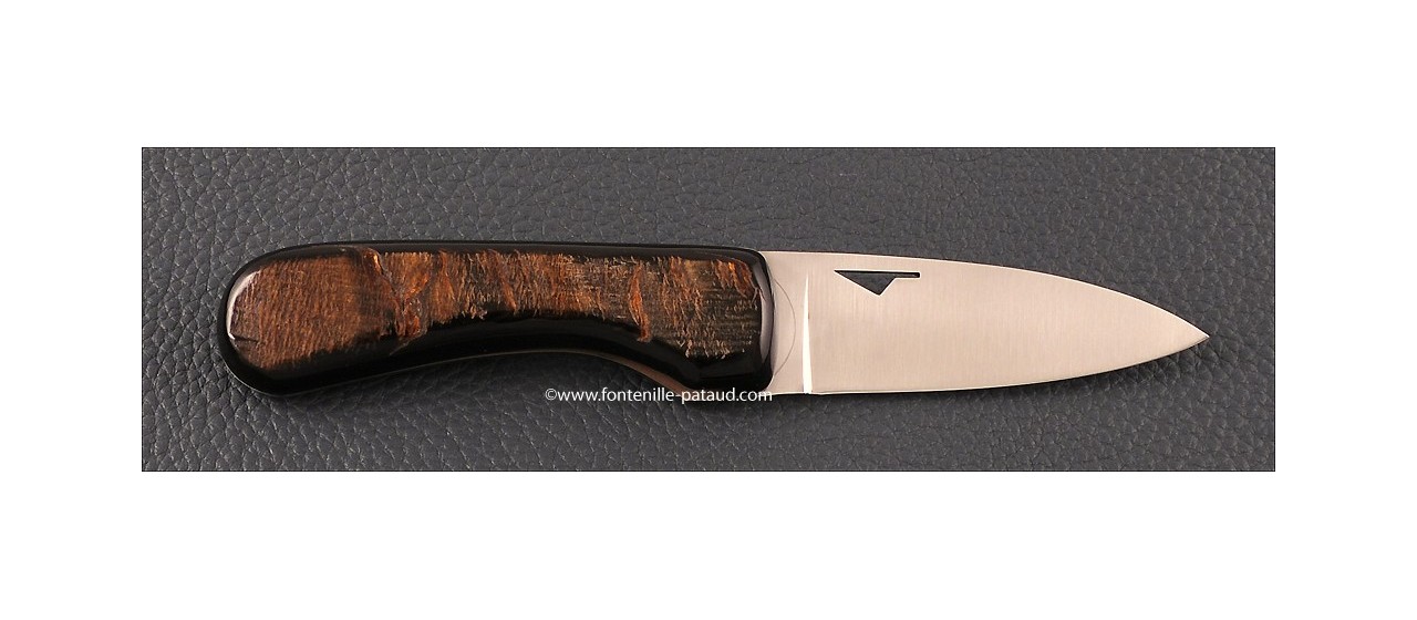 Corsican U Cumpa knife Classic range Bufflalo bark