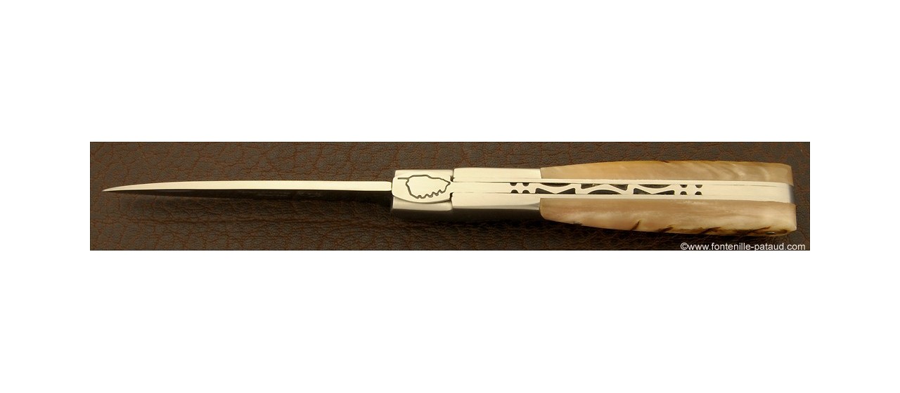 Corsican Vendetta knife Traditional Range Ram horn