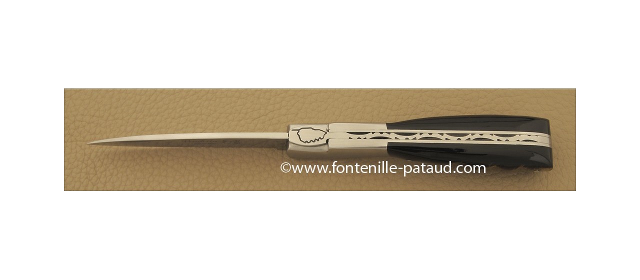 Corsican Vendetta knife traditional range buffalo bark