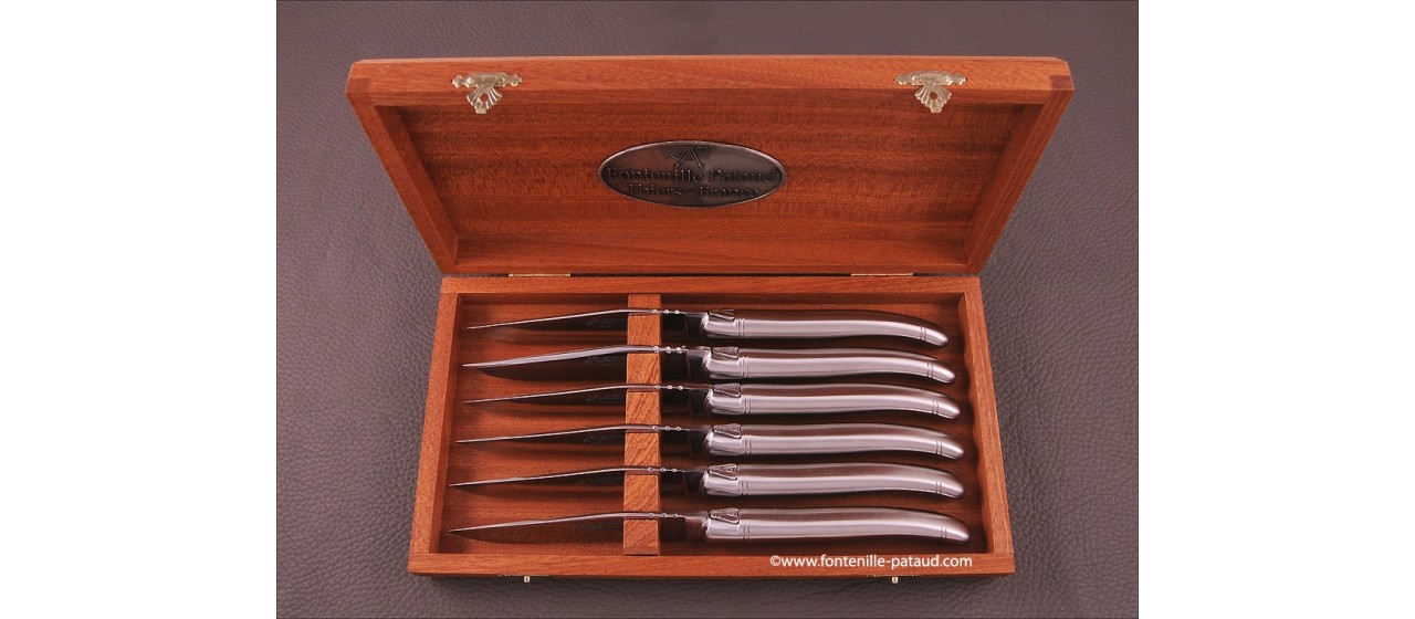 Stainless Steel Steak Knives - Set of 6 – Jean Patrique