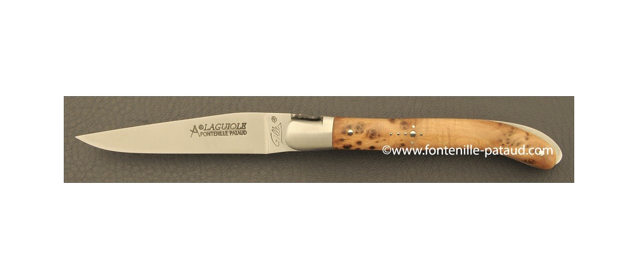 Laguiole Knife XS Classic Range Juniper Burl