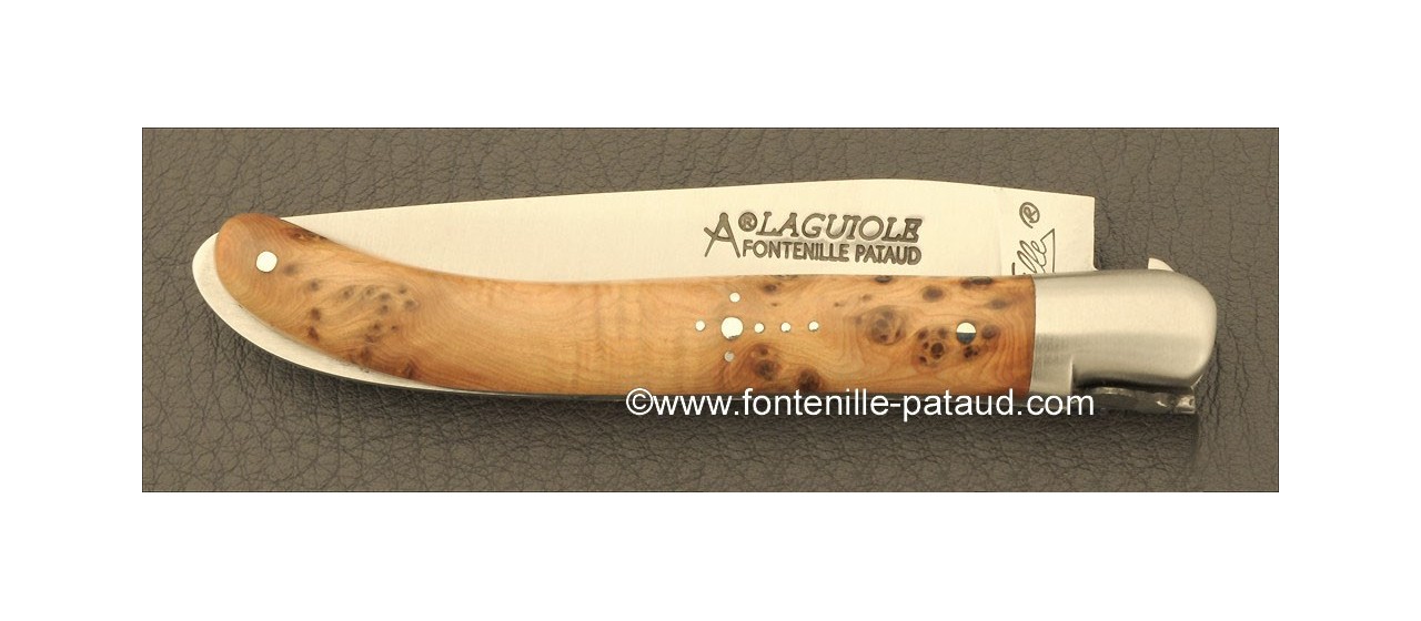 Laguiole Knife XS Classic Range Juniper Burl