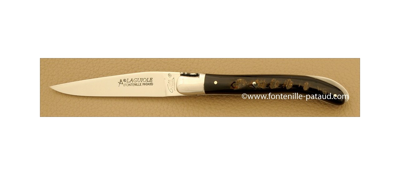 Couteau Laguiole XS Classique Buffle brut
