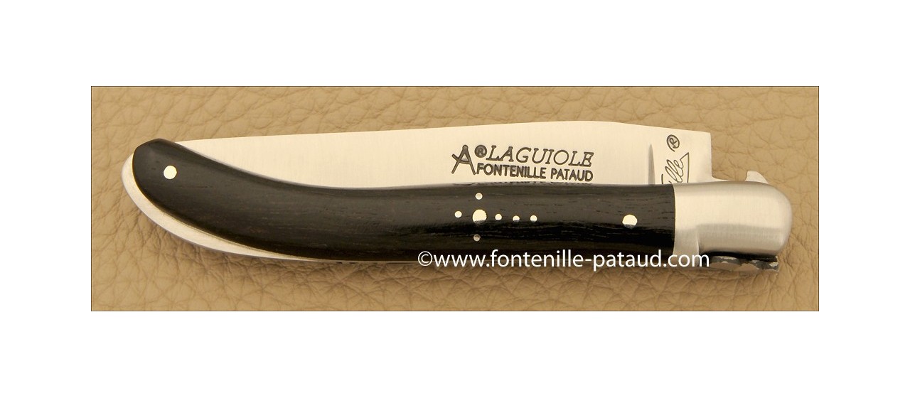 Laguiole Knife XS Classic Range Real Ebony